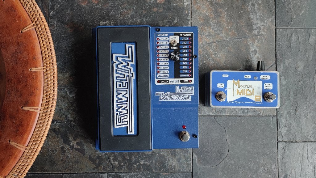 Digitech Bass Whammy & Molden midi B, Ophalen of Verzenden, Chorus