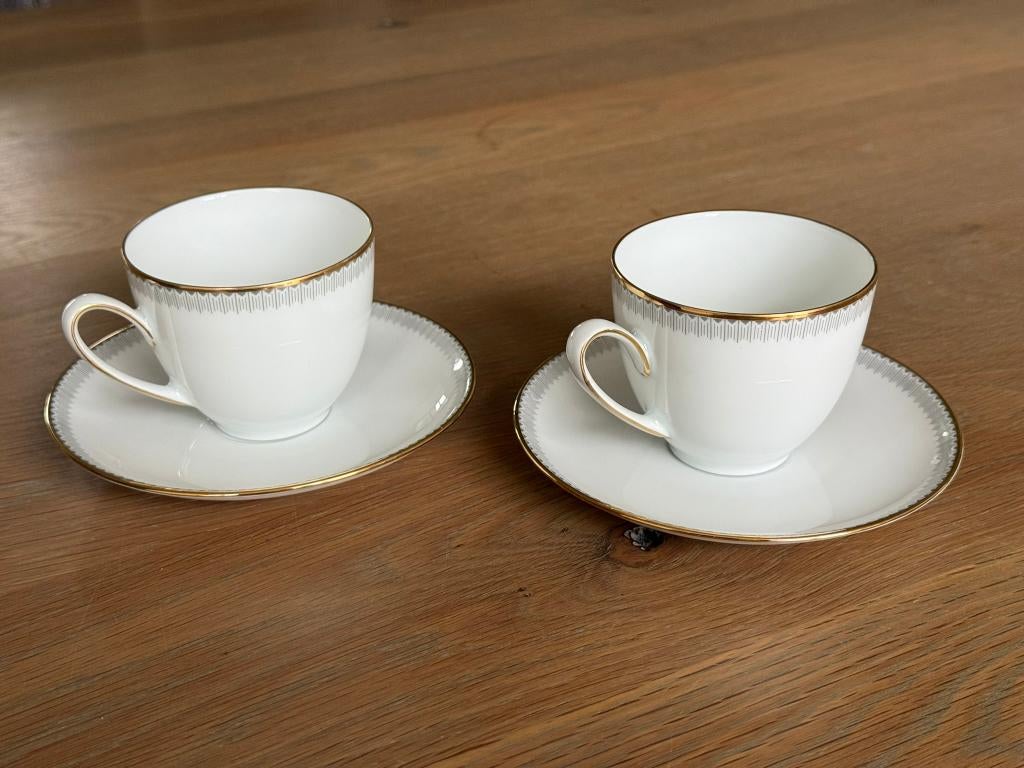 2 Kopjes en schotels van Hutschenreuther, Ophalen of Verzenden
