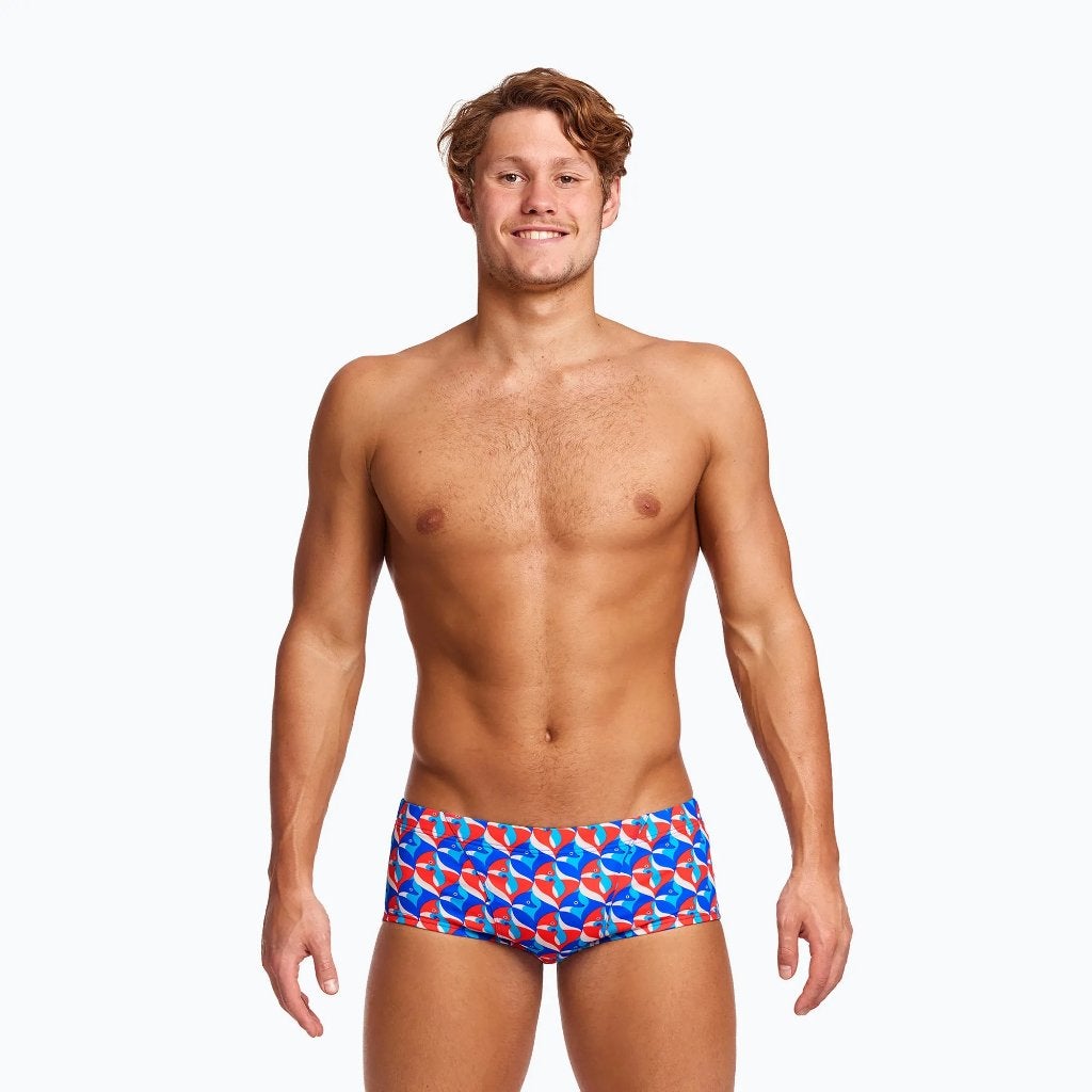 Nieuwe Funky Trunks M Classic Trunks Swim Boxers Out Foxed, Kleding | Heren, Funky Trunks, Blauw, Sales@wayfunky.com, Overige maten