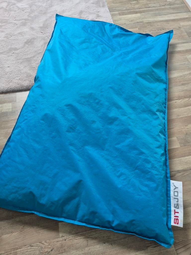 Blauwe zitzak, Huis en Inrichting, Zitzakken, Ophalen, Blauw