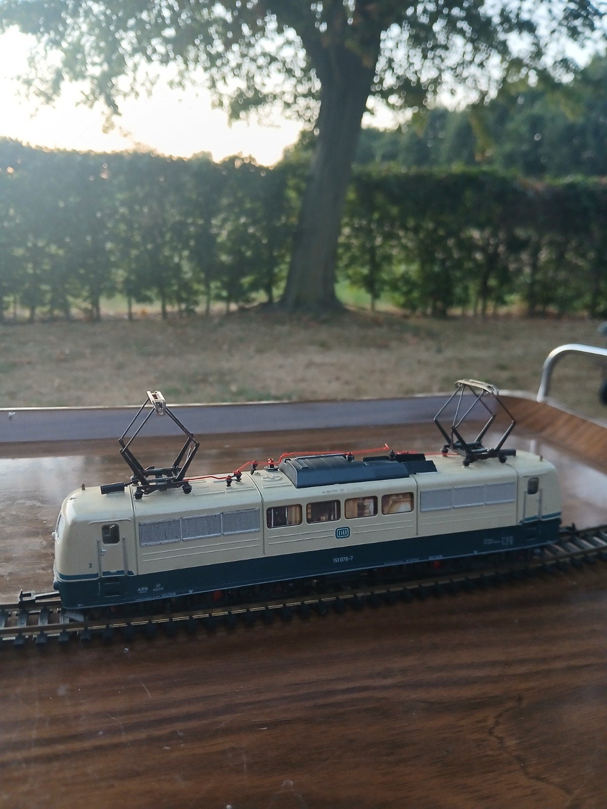 Röwa HO E-lok BR 151 076-7 DB, Hobby en Vrije tijd, Modeltreinen | H0, Overige merken, Gebruikt, Ophalen of Verzenden, Analoog