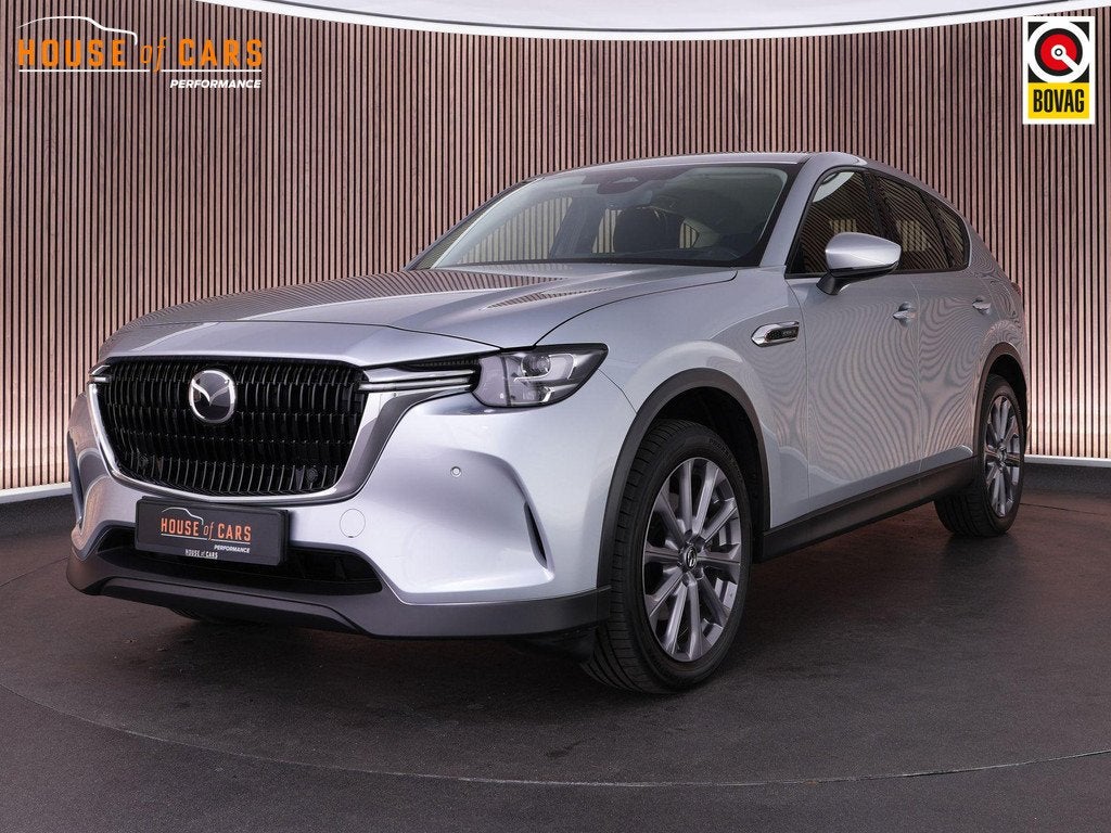 Mazda CX-60 2.5 e-SkyActiv PHEV Exclusive-Line |dealer onder, Auto's, Mazda, Bedrijf, Te koop, CX-60, 4x4, ABS, Achteruitrijcamera