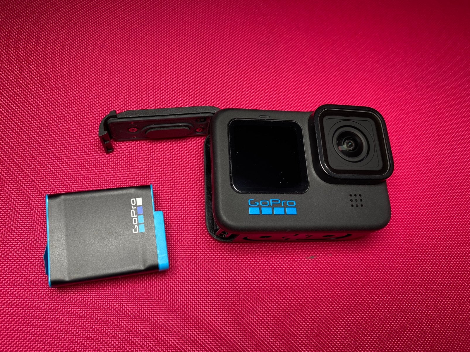 GoPro Hero 10 leuke complete set., Ophalen of Verzenden, Gebruikt, GoPro