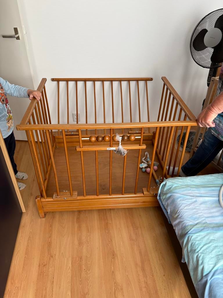 Hegowa Houten Box - Gebruikt maar in goede staat, Kinderen en Baby's, Boxen, Ophalen of Verzenden, Gebruikt, Rechthoekig