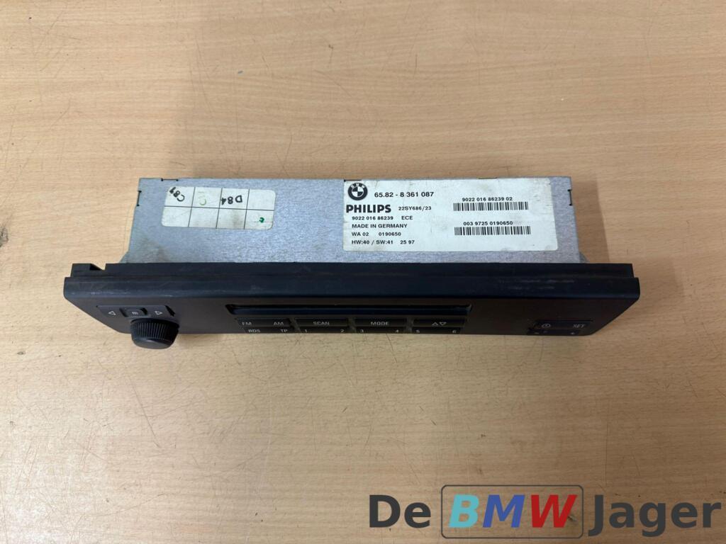 Radio informatiesysteem BMW 5-serie E39 65828361087, Gebruikt, Ophalen of Verzenden, BMW