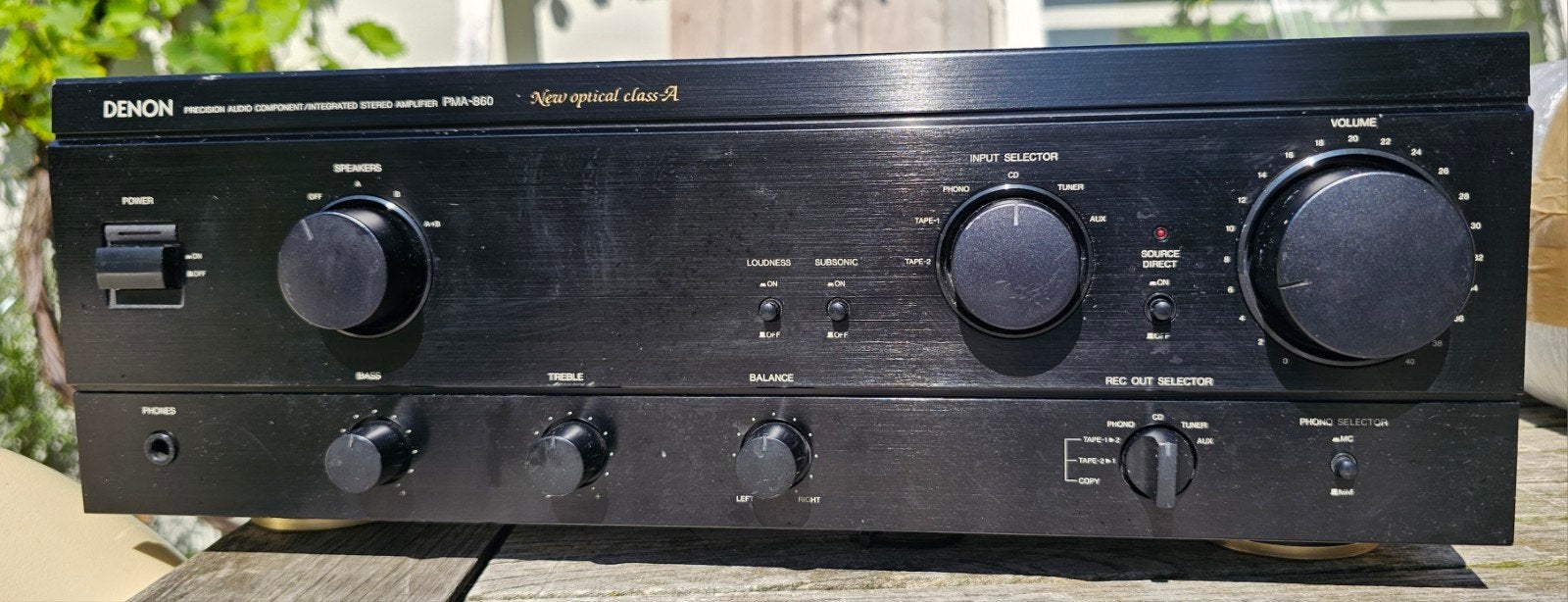 Denon PMA860 2x80 watt Optical Class A versterker, DENON, Denon, Refurbished, Ophalen of Verzenden