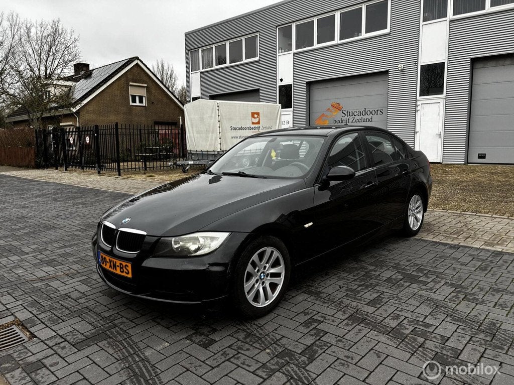 BMW 3-serie 318d Business Line Clima km283.351 Nap BJ2007, Auto's, BMW, 745 kg, Achterwielaandrijving, 4 cilinders, Origineel Nederlands