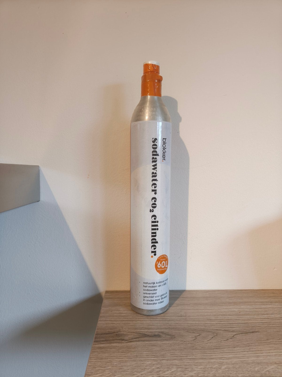 Blokker Sodawater CO2 cilinder 60L, Ophalen of Verzenden