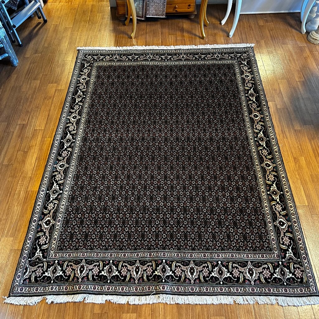 perzisch tapijt tabriz – 238 x 176 cm – Gratis bezorgd, TTM Wonen, Meubels – (Perzische) Tapijten en Woonaccessoires, Blauw, Taag 63, 2491 CS, Den Haag (Forepark)