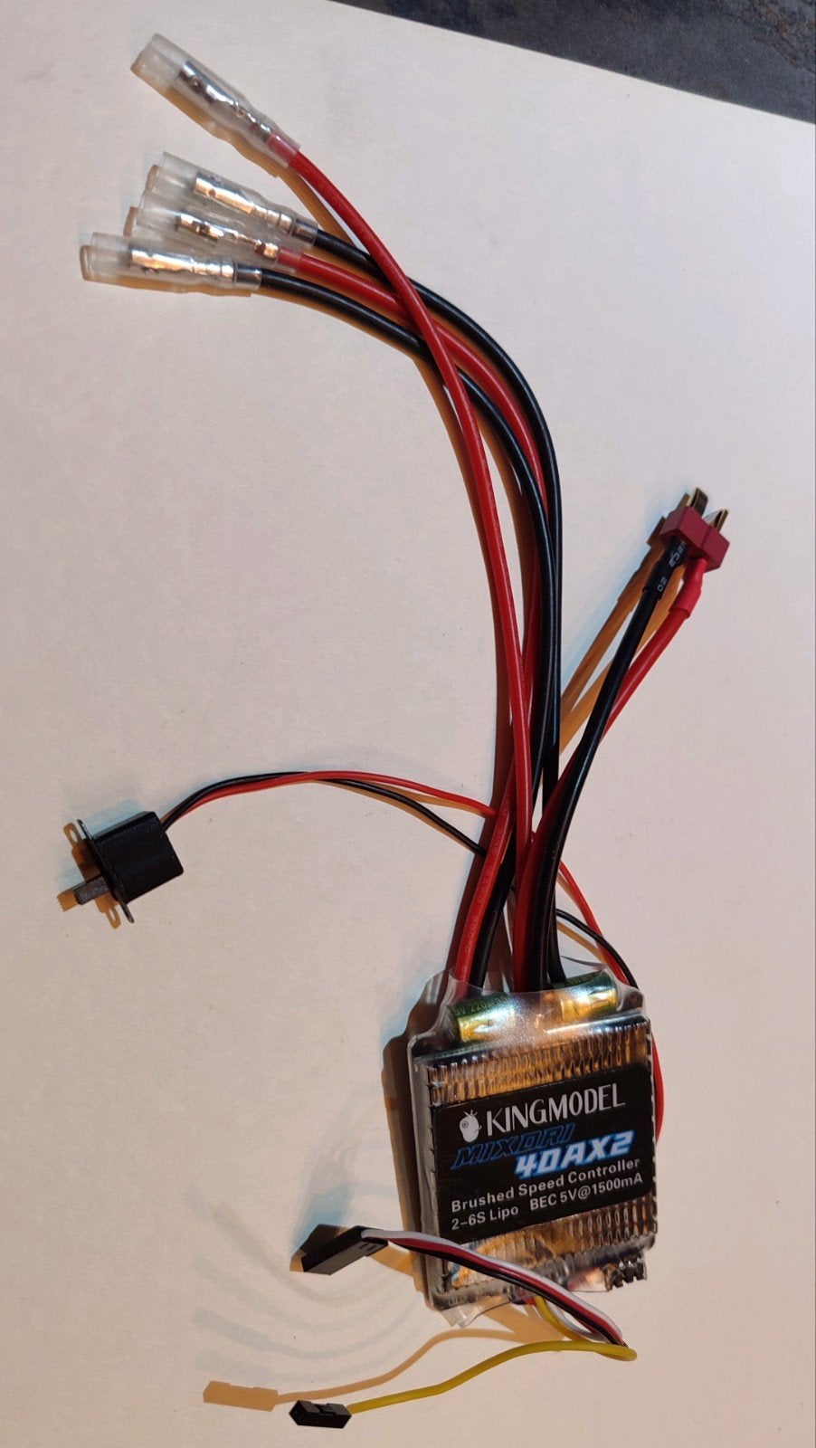 Kingmodel 40A x2 Brushed ESC, Ophalen of Verzenden, Gebruikt