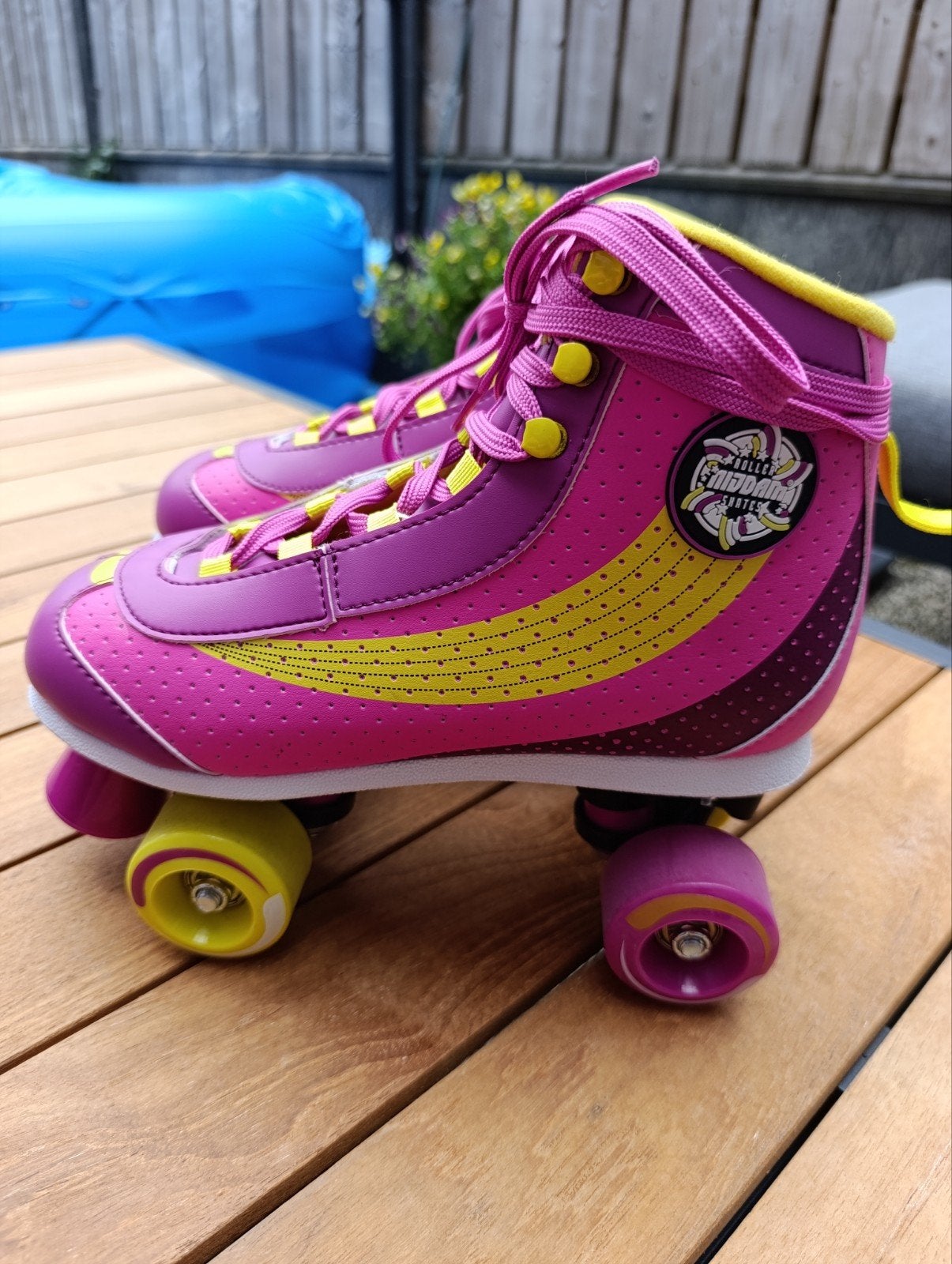 Nijdam Sugar Babes rolschaatsen - ZGAN - Maat 38, Ophalen of Verzenden, Zo goed als nieuw