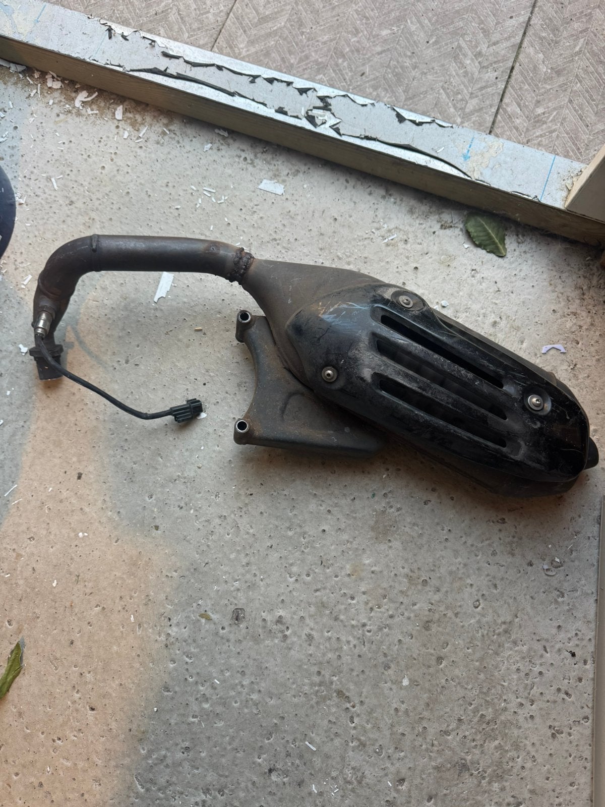 Vespa uitlaat, Ophalen, Zo goed als nieuw, Uitlaat, Vespa