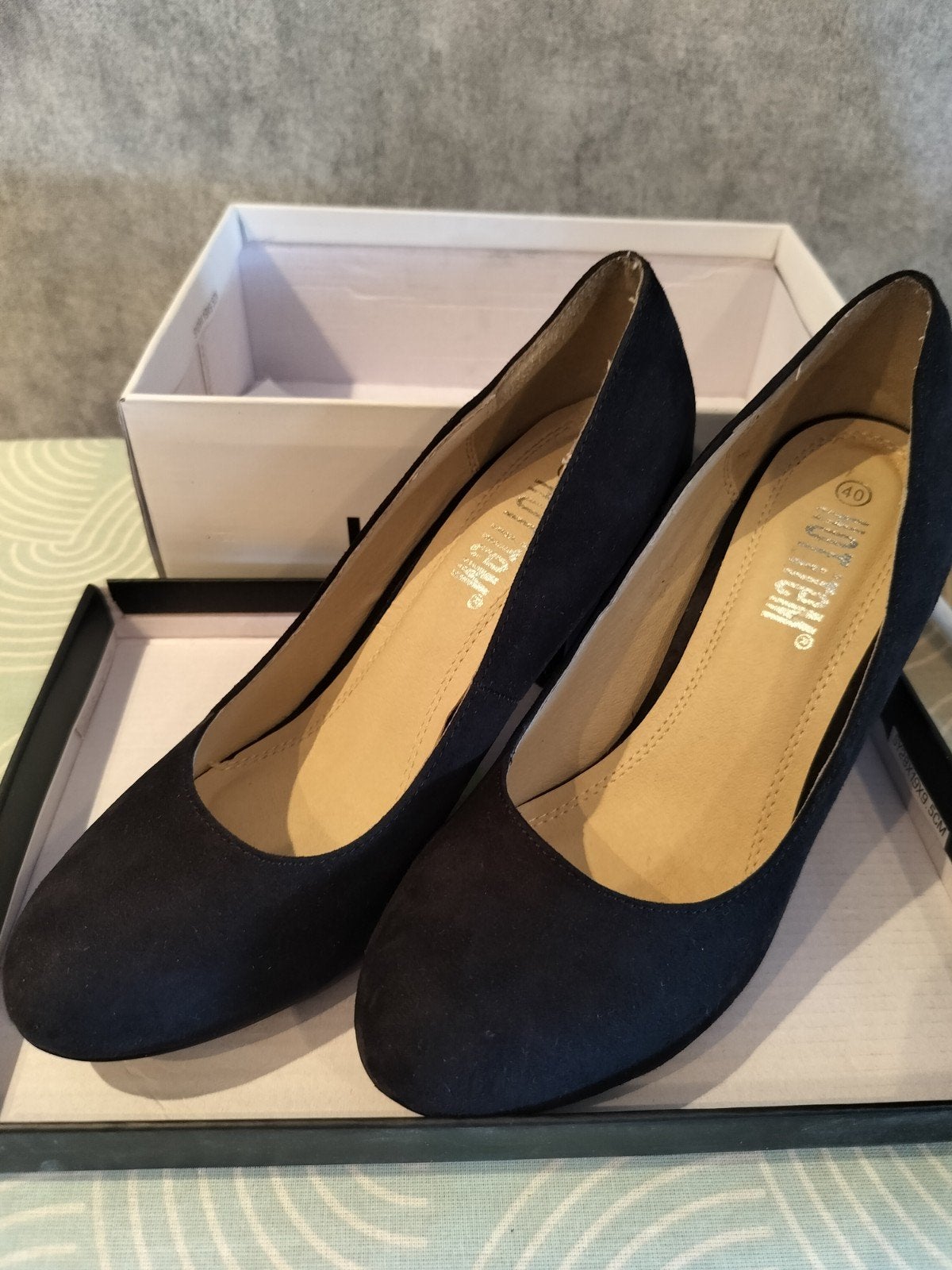 Zwarte pumps maat 40 in de doos, Pumps, Zwart, Nieuw, Ophalen of Verzenden