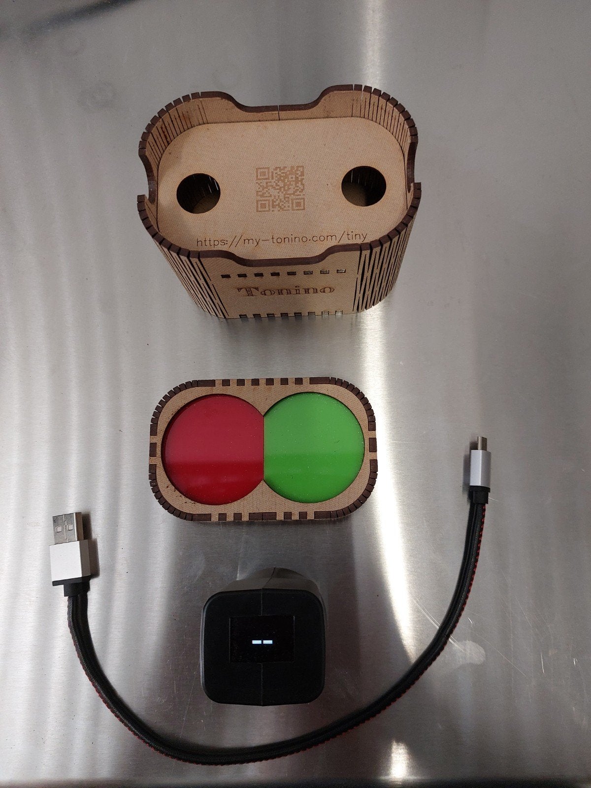 Tiny Tonino - kleurmeter voor de koffiebrander, Ophalen of Verzenden, Zo goed als nieuw, Koffiemachine, Koffiebonen