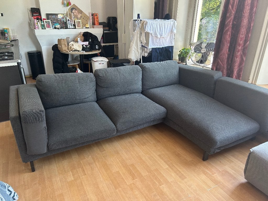 Bank, Ophalen, 250 tot 300 cm, Gebruikt, Hoekbank