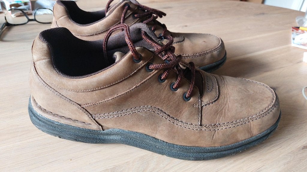 schoenen heren Rockport maat 47, Bruin, Ophalen of Verzenden, Zo goed als nieuw, Rockport