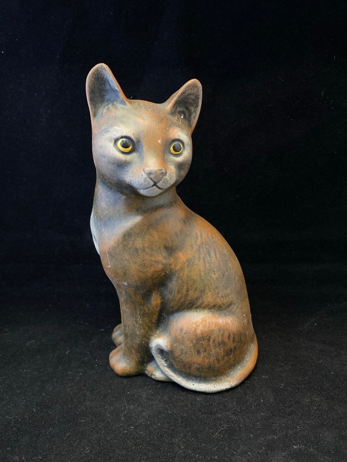 Vintage Kattenbeeldje 17 cm hoog. Zwaar!, Ophalen of Verzenden, Gebruikt, Dier