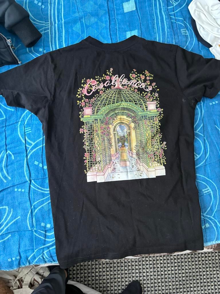 Casablanca T-shirt maat S, Kleding | Heren, T-shirts, Ophalen of Verzenden, Zo goed als nieuw, Maat 46 (S) of kleiner, Zwart