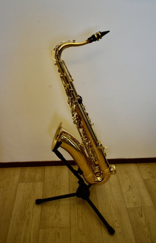Tenorsaxofoon Thomann TTS-580GL, Ophalen of Verzenden, Nieuw, Tenor, Met koffer