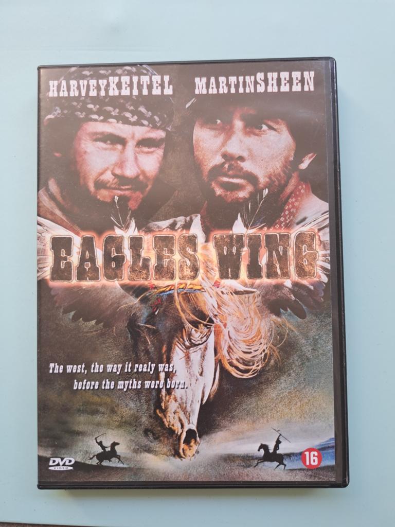 Eagles Wing DVD - Harvey Keitel, Martin Sheen Western, Vanaf 16 jaar, Ophalen of Verzenden, Gebruikt