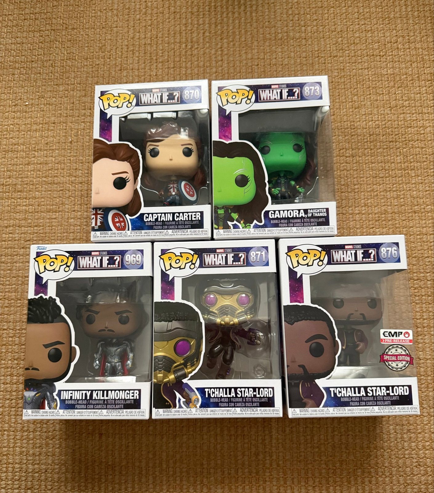 Funko Pop! What If...? Collectie (5 stuks), Ophalen of Verzenden, Nieuw