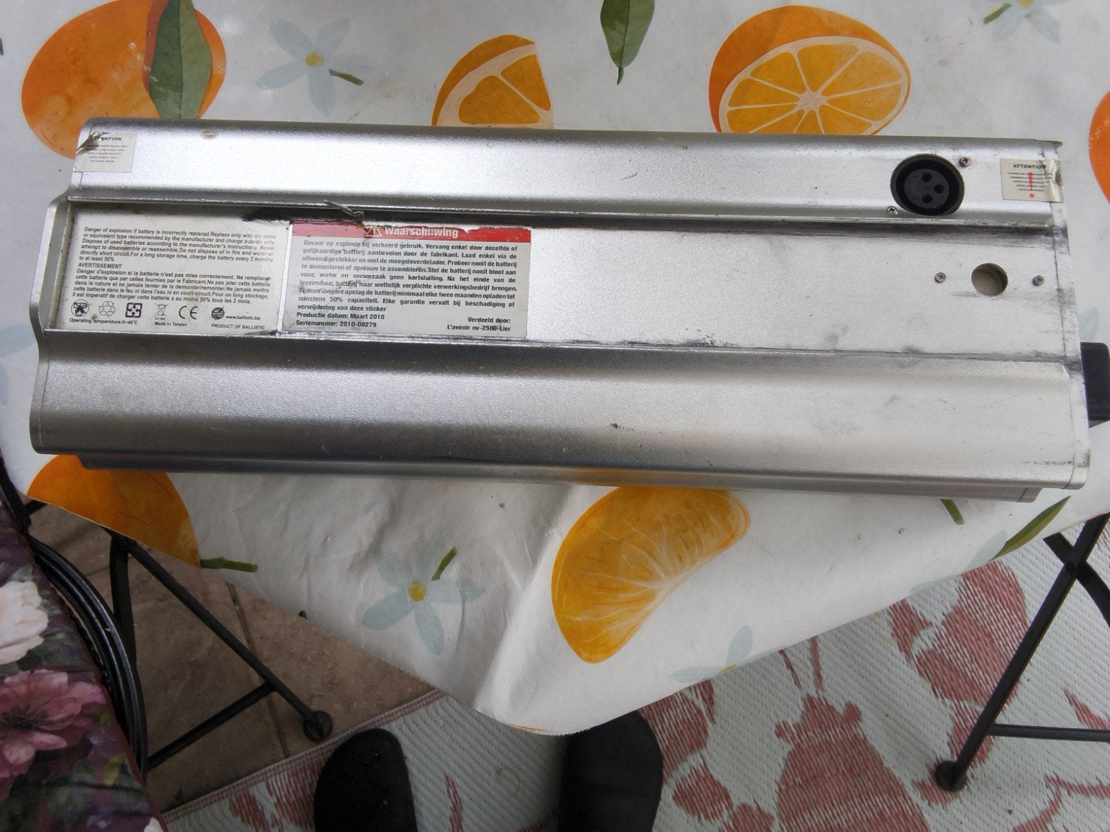li-ion accu merk Bikkel,Multicycle zonder de lader te koop, Ophalen, Gebruikt