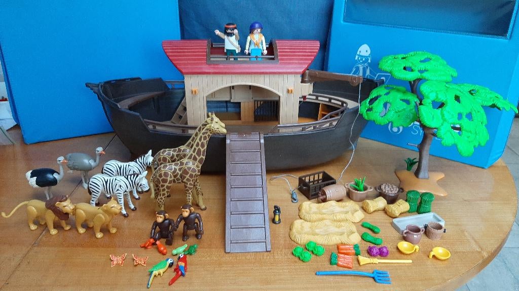 wild life savanne Sint 5276 Ark Noah nieuwstaat compleet, Ophalen of Verzenden, Zo goed als nieuw, Complete set