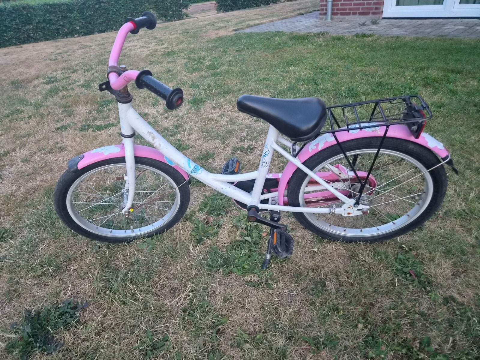 Kinderfiets 18 inch, Fietsen en Brommers, Ophalen, Gebruikt, Terugtraprem, 16 tot 20 inch