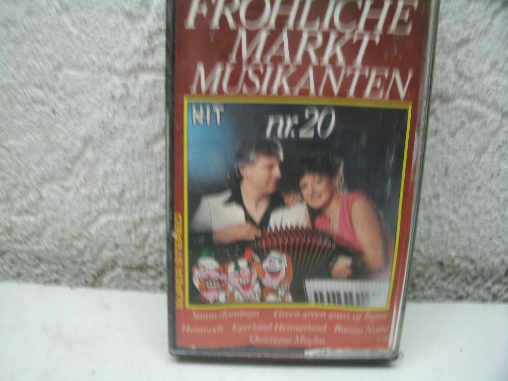 casba 2 frohliche markt musikanten 20 oa heimweh, Cd's en Dvd's, Cassettebandjes, Ophalen of Verzenden, Zo goed als nieuw, 1 bandje