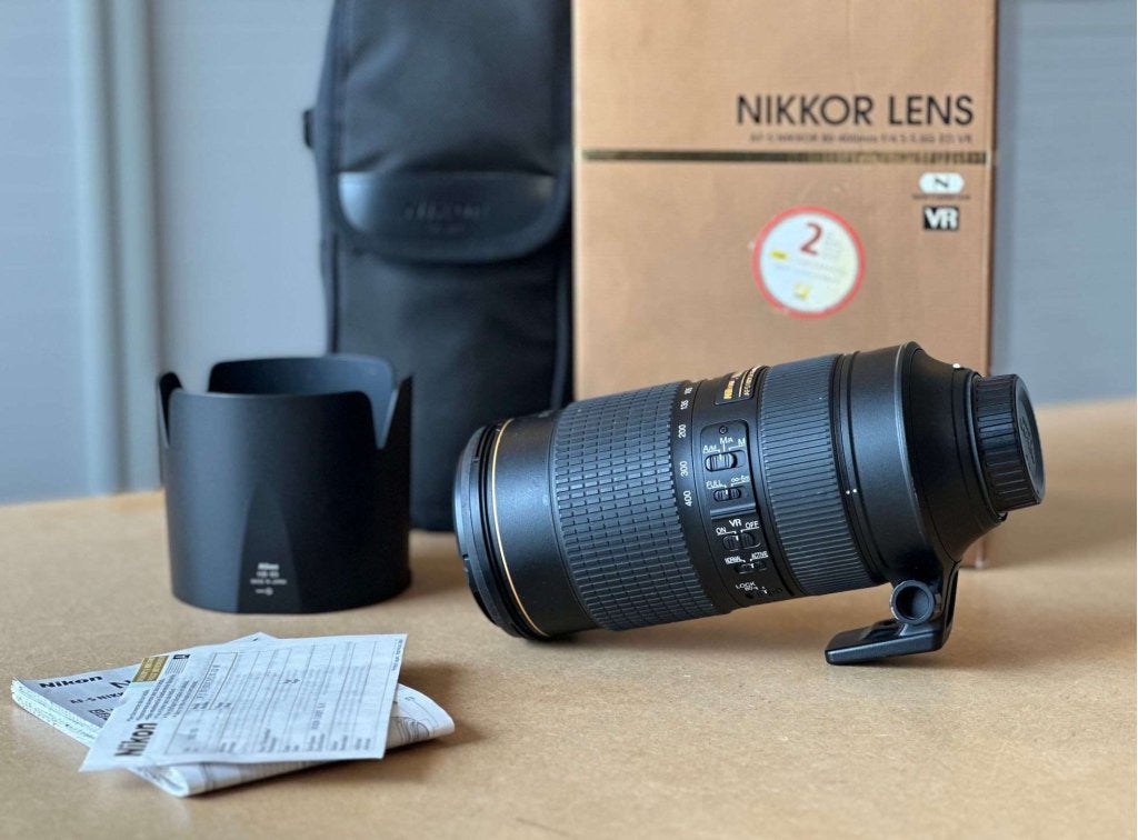 Nikon 80-400mm f/4.5-5.6 AF-S VR AANBIEDING 80-400, Audio, Tv en Foto, Fotografie | Lenzen en Objectieven, 400 mm, Ophalen of Verzenden