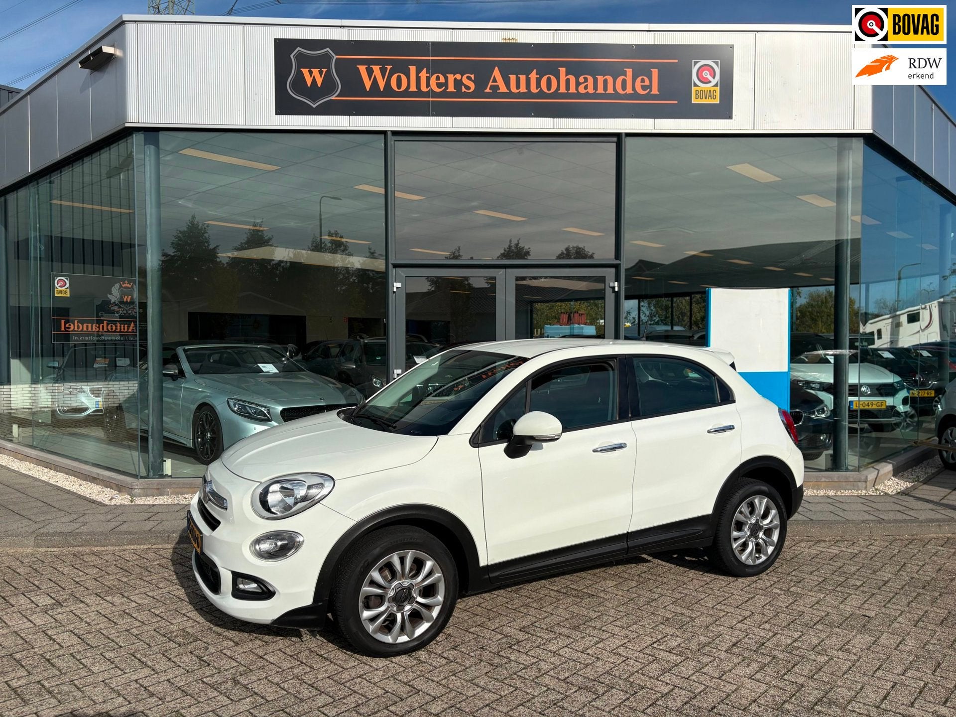 Fiat 500 X Cross 1.4 Turbo MultiAir PopStar, Auto's, Voorwielaandrijving, Dealer onderhouden, Stof, Gebruikt