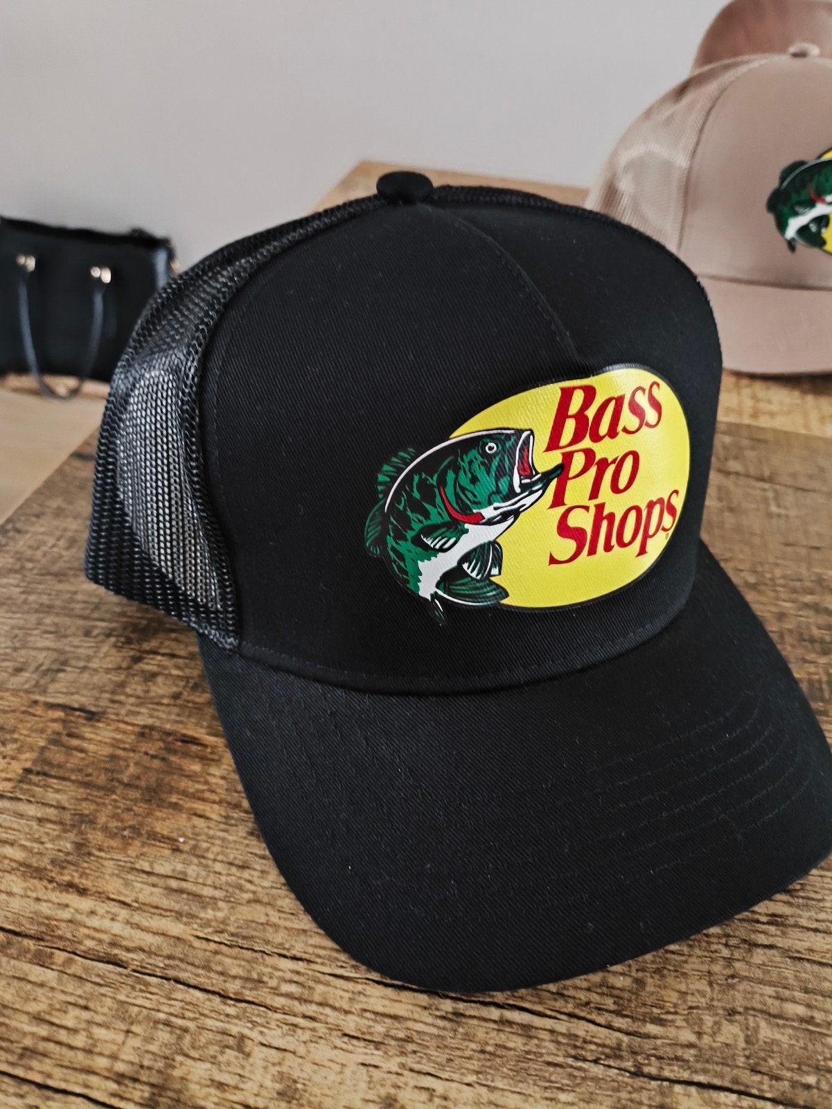 Bass Pro Shops Trucker Cap - Zwart Nieuw, Ophalen, Bass Pro Shops, Nieuw, One size fits all