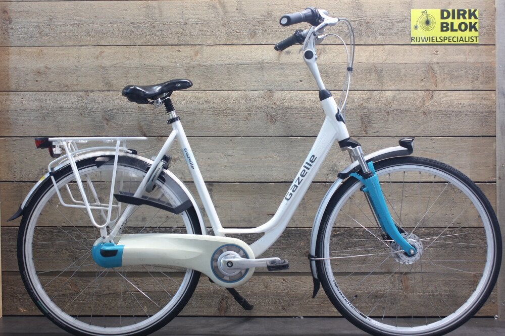 Gazelle Orange Plus damesfiets 7v D57 wit + 3 mnd garantie, Niet ingevuld, Gebruikt, Niet ingevuld, Niet ingevuld