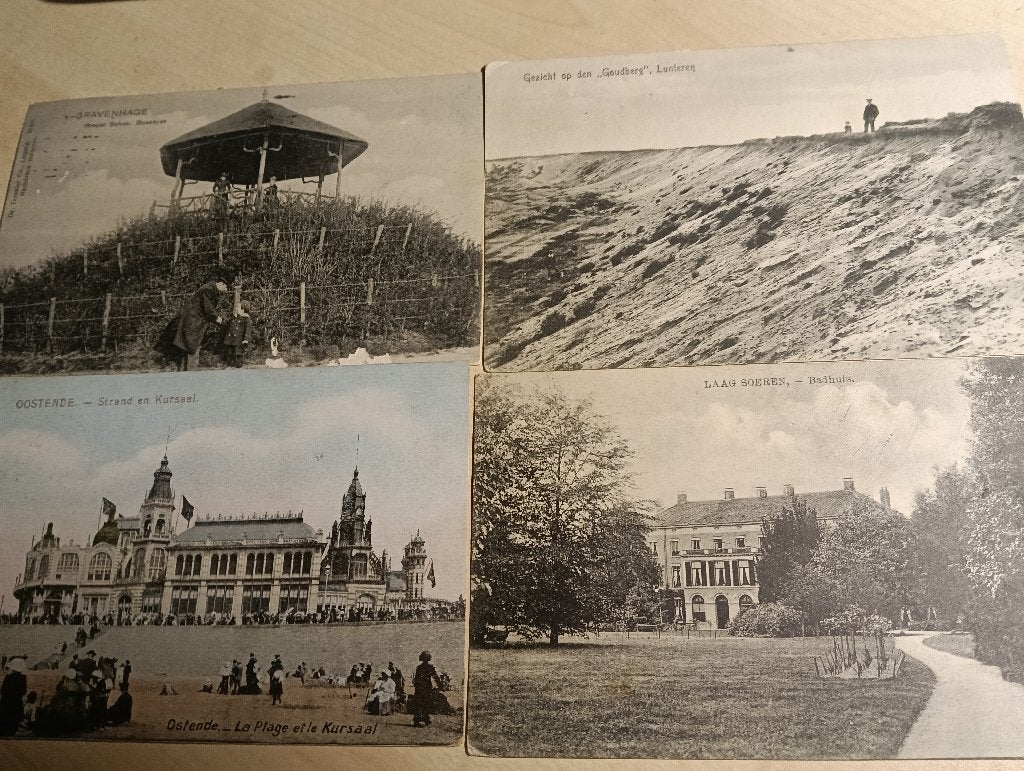 +-1912-1916 ev. NL ansichten gelopen/ongelopen goed, Ophalen of Verzenden, Voor 1920, Gelderland
