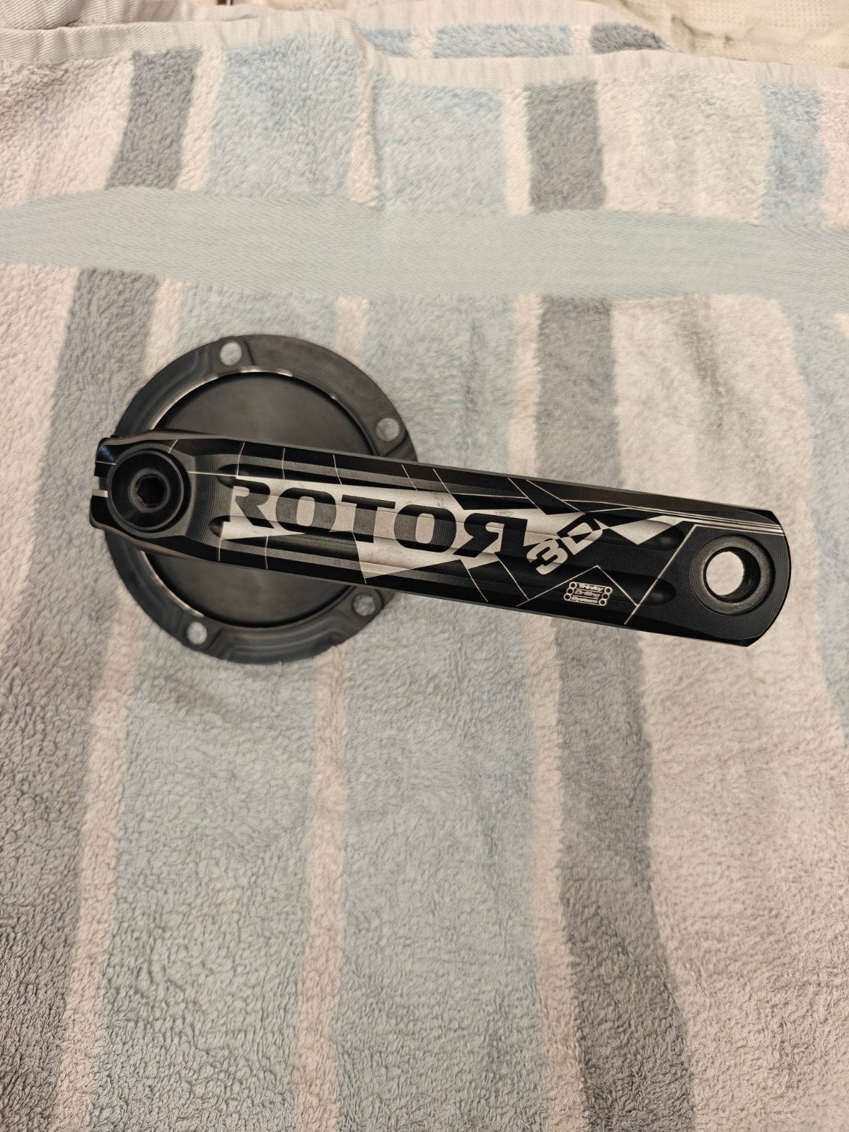 Rotor 3D Aero Crankstel - Zo goed als nieuw, Fietsen en Brommers, Crankstel of Pedalen, Elektrische fiets, Ophalen of Verzenden