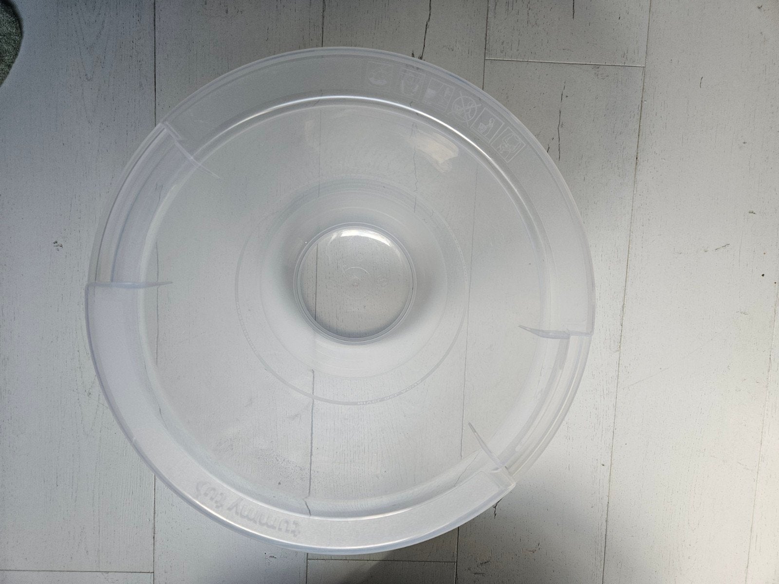 GRATIS originele Tummy Tub babybadje – transparant, Ophalen, Zo goed als nieuw, Badzitje