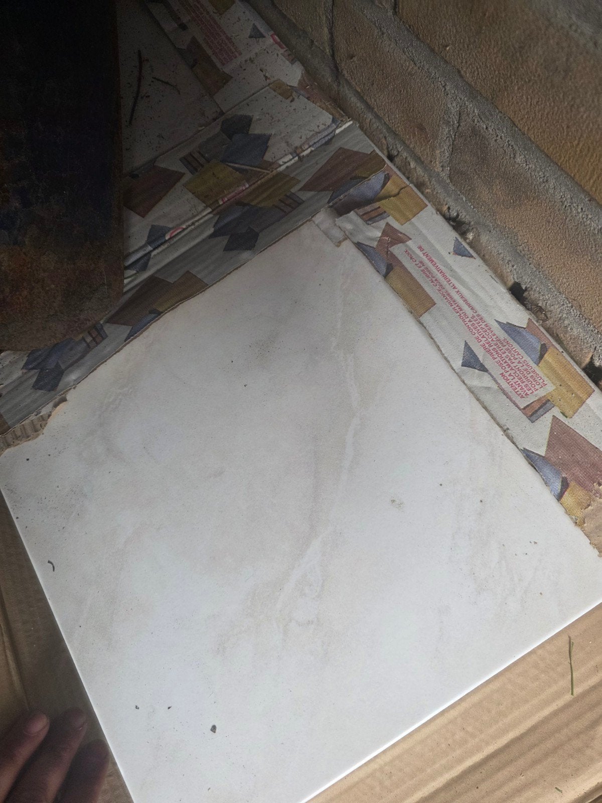 Witte keramische tegels - Nieuw in doos, 60 cm of meer, Nieuw, Ophalen of Verzenden, 10 m² of meer