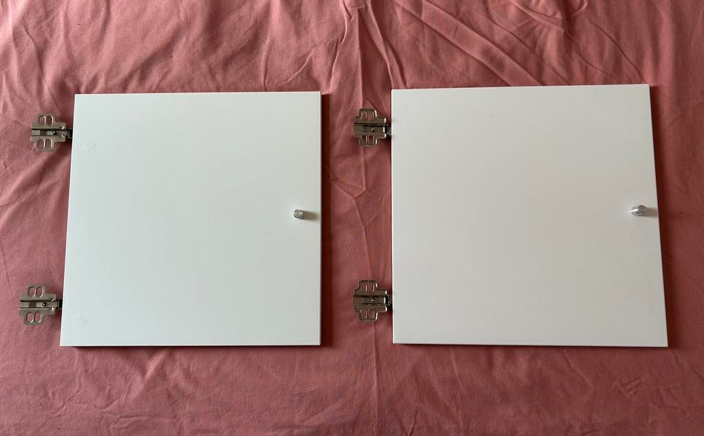 Ikea kallax deurtjes zonder inzet, Ophalen, Minder dan 50 cm, Gebruikt, Minder dan 100 cm