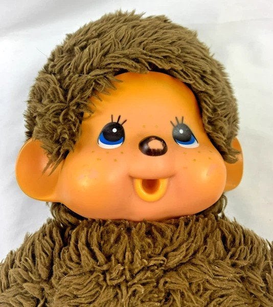 Monchhichi aap knuffel pop 45cm vintage pluche 1970s, Coolsingel 104, 3011 AG Rotterdam, Netherlands, Overige merken, Overige typen