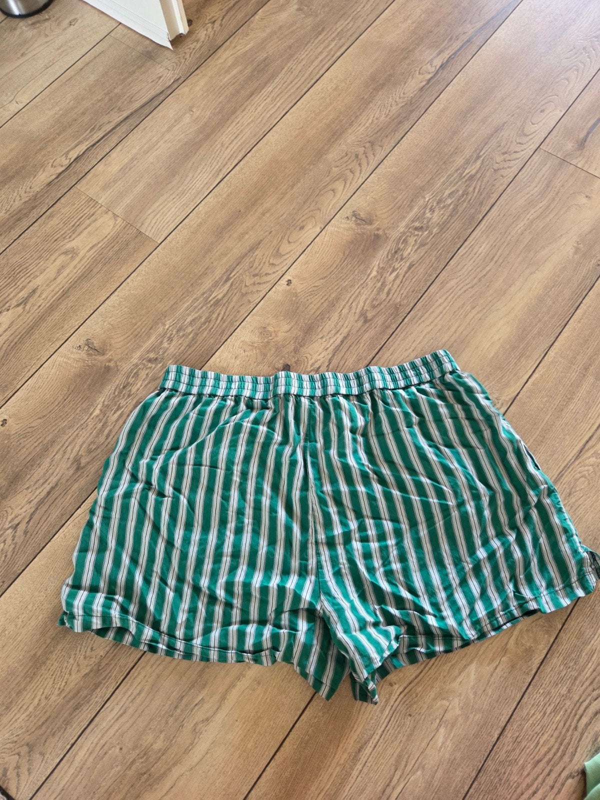 Costes groen wit gestreepte short XXL xl, Kort, Maat 46/48 (XL) of groter, Ophalen of Verzenden, Zo goed als nieuw