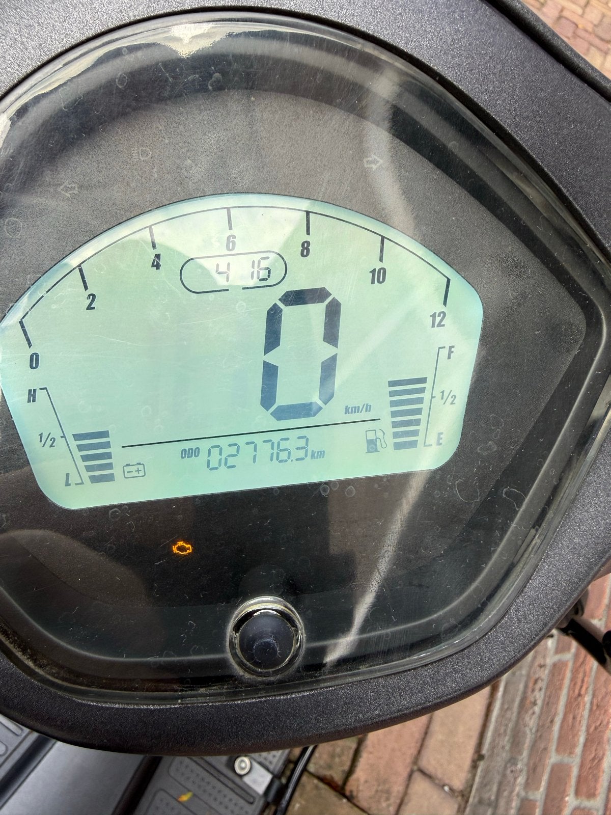 Santini Scooter Capri Digtal Mat Zwart - Zo goed als nieuw, Zo goed als nieuw, Benzine, Ophalen, Overige merken