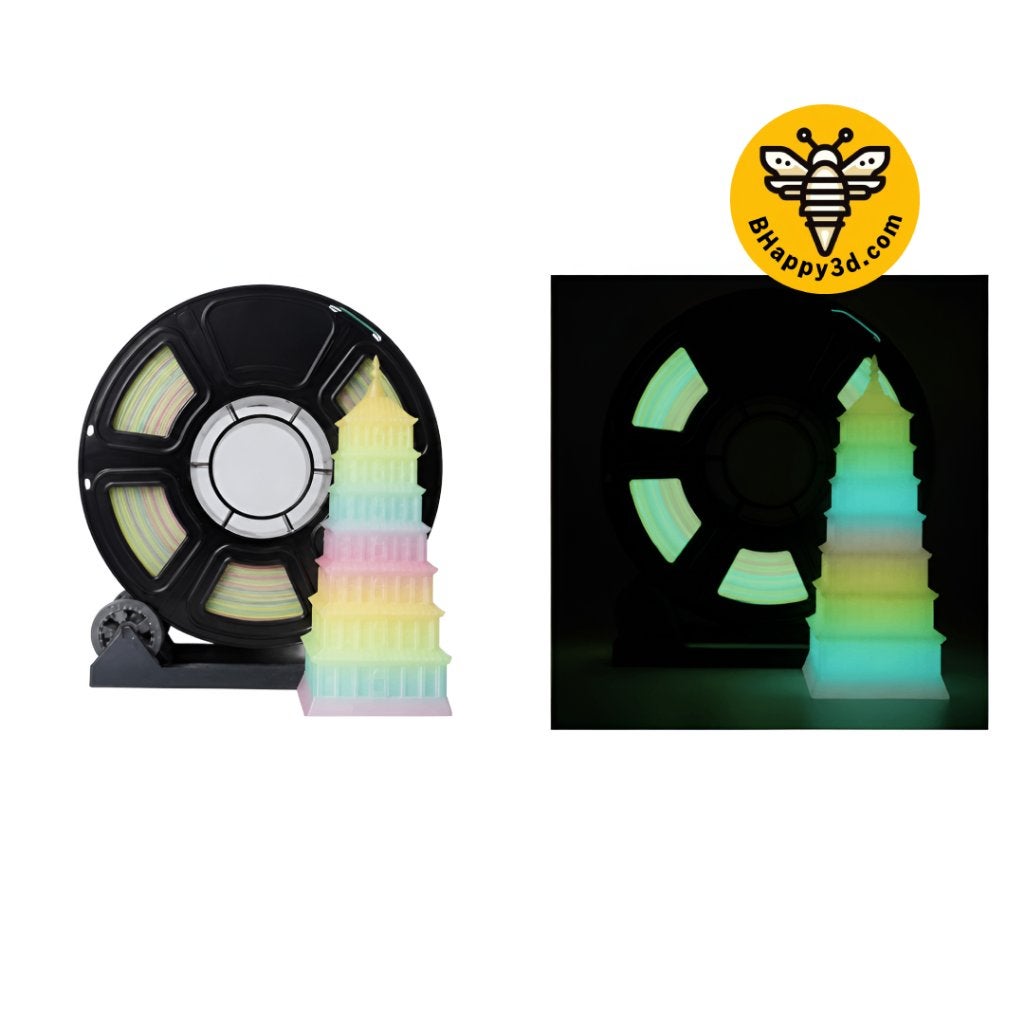 BHappy3d Luminous Neon No.1 PLA Filament 1.75mm, Ophalen of Verzenden, Nieuw, Filamentrollen