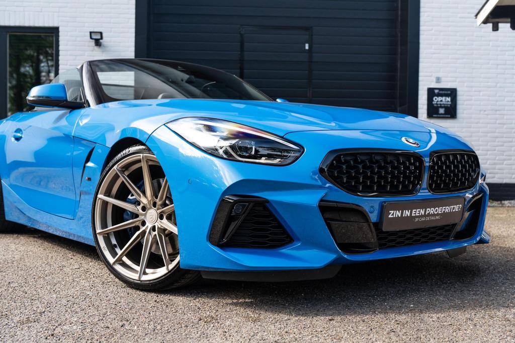 BMW Z4M40i M Sport Cabrio H&K Pano HUD Camera Uniek, Auto's, Automaat, Achterwielaandrijving, Gebruikt, Cabriolet