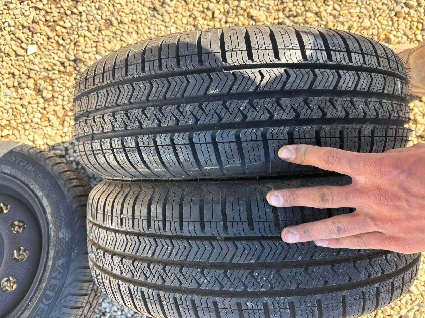 4 all-season banden 165/65 R13., Ophalen