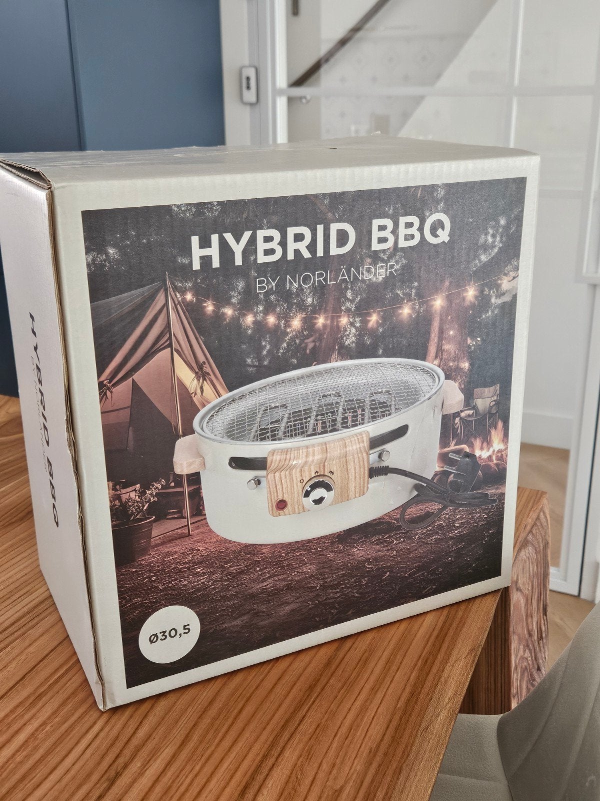 Nieuwe Norländer Hybrid BBQ (Houtskool & Elektrisch), Ophalen, Nieuw, Norländer