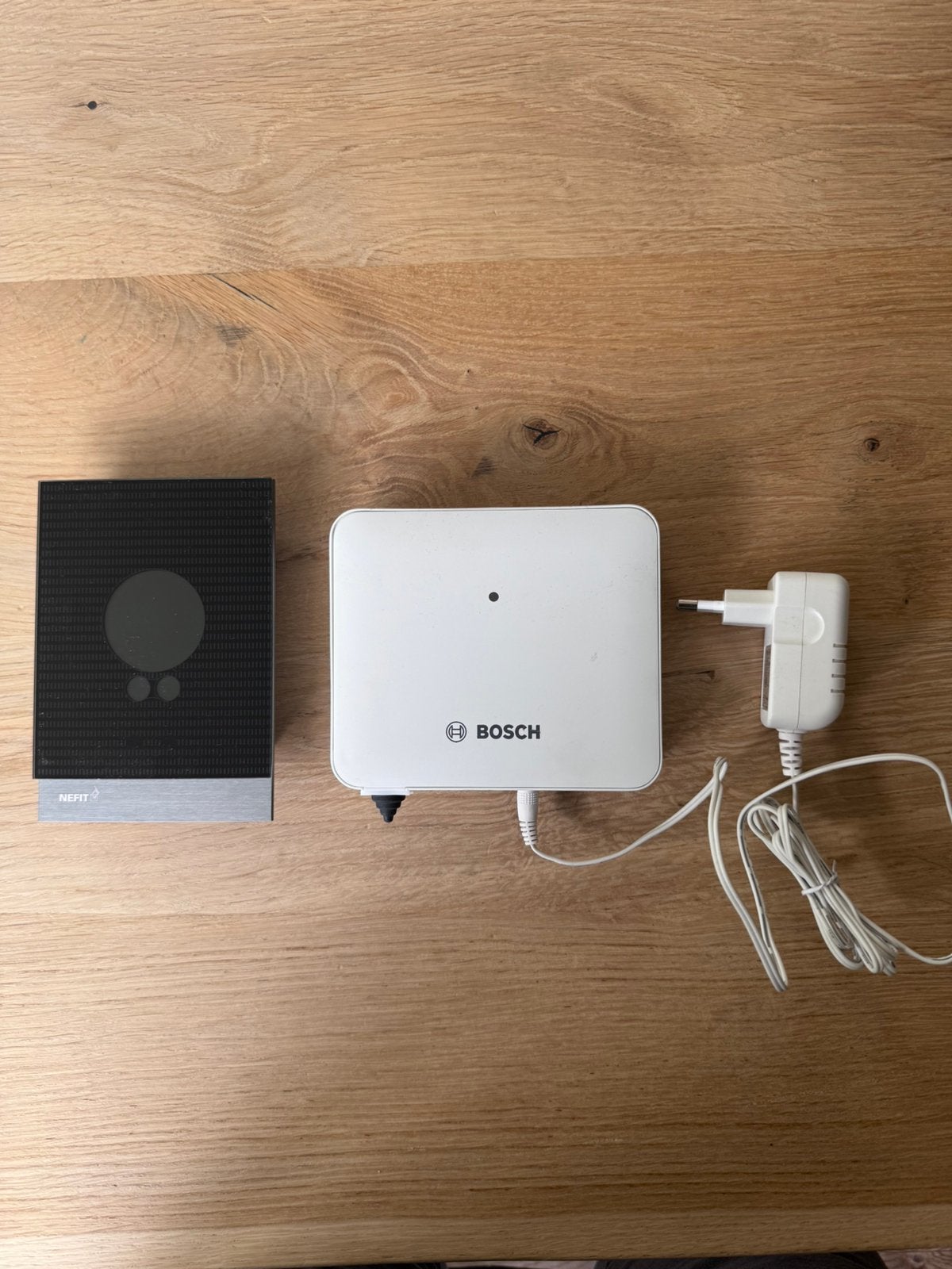 Nefit ModuLine Easy thermostaat en Bosch WiFi module, Ophalen of Verzenden, Slimme thermostaat, Gebruikt