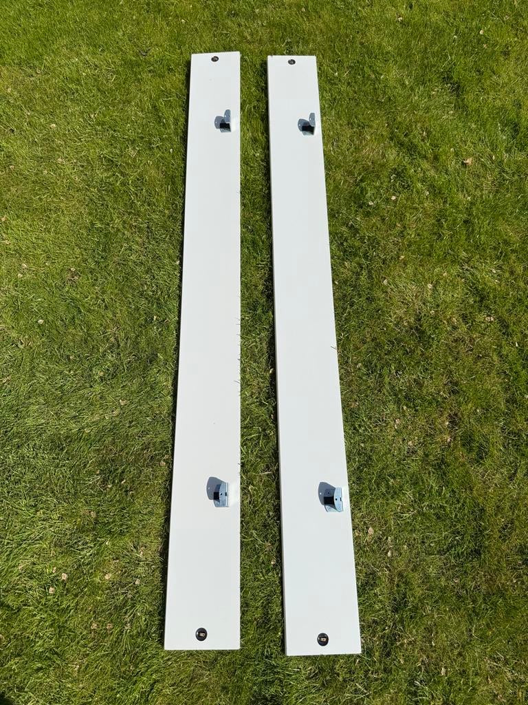 Auping Auronde onderdelen 190x80, Ophalen, Gebruikt, Eenpersoons, Wit