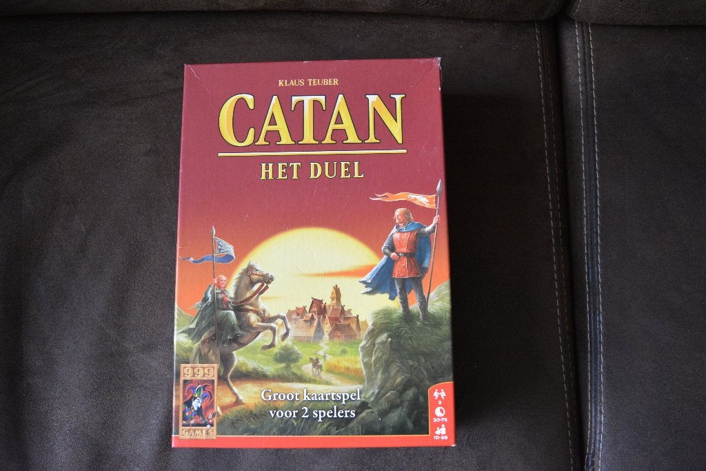 catan het duel, Hobby en Vrije tijd, Gezelschapsspellen | Kaartspellen, Ophalen of Verzenden, Gebruikt