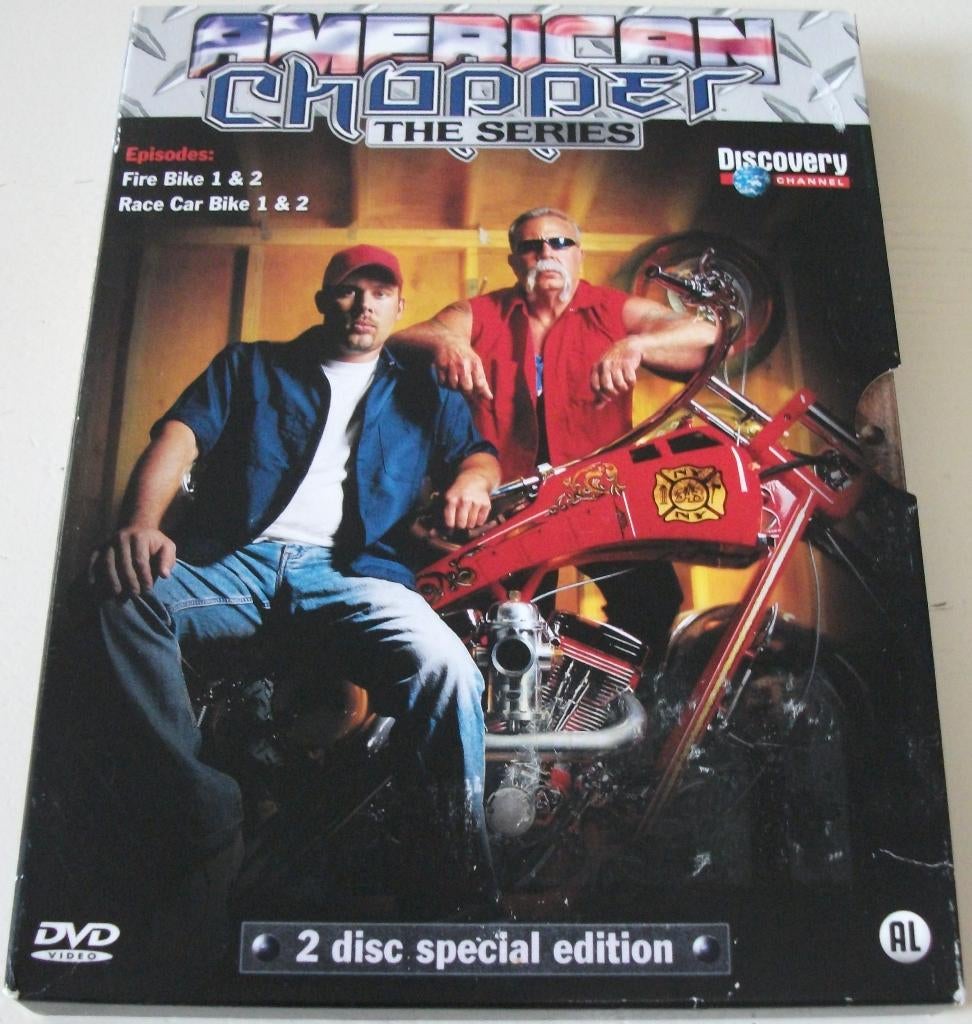 Dvd *** AMERICAN CHOPPER *** 2-Disc Boxset Seizoen 1: Box 3, Alle leeftijden, Boxset, Ophalen of Verzenden, Zo goed als nieuw