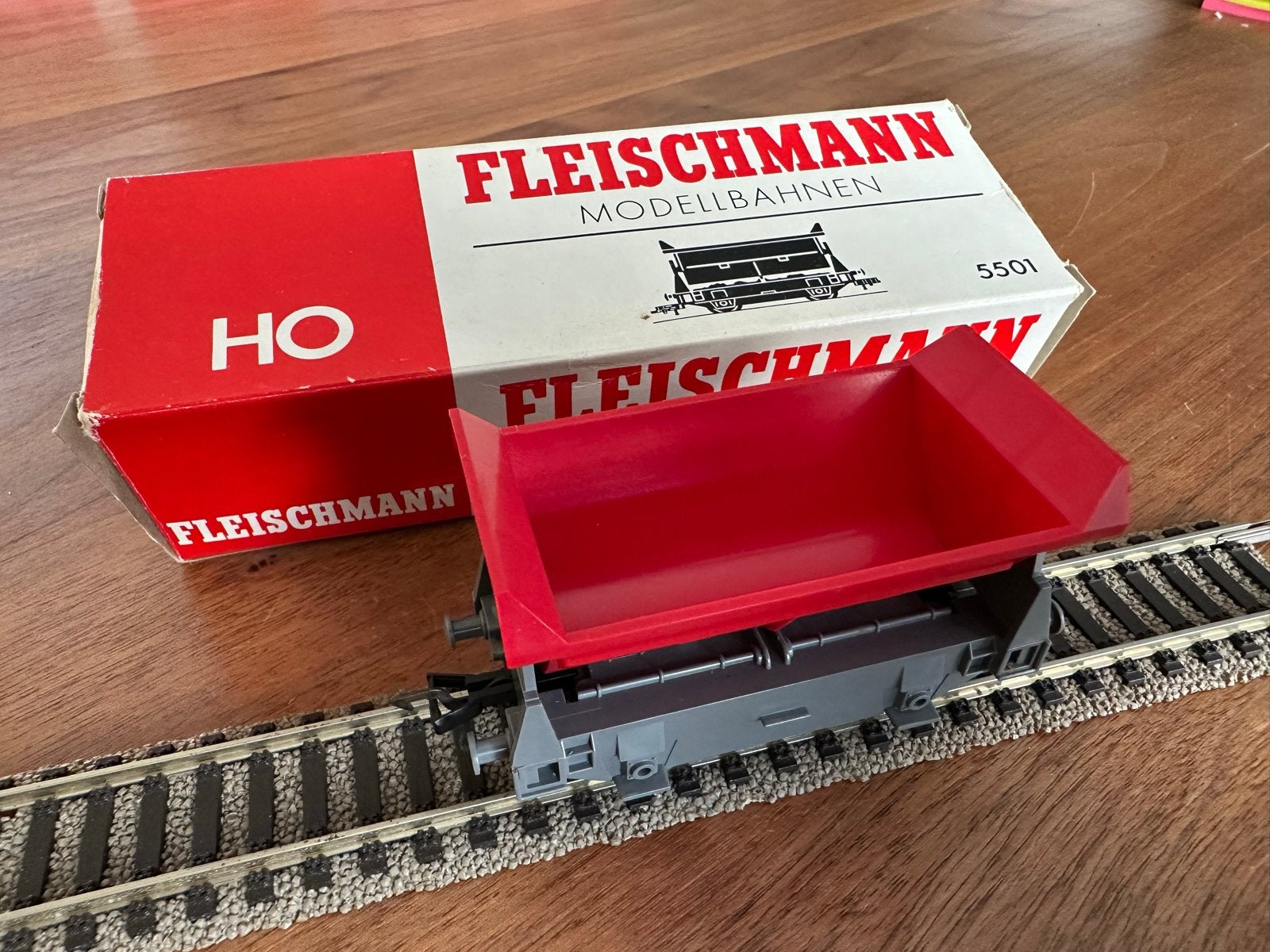 Fleischmann H0 5501 Kolenwagen, Gelijkstroom, Fleischmann, Wagon, Ophalen of Verzenden